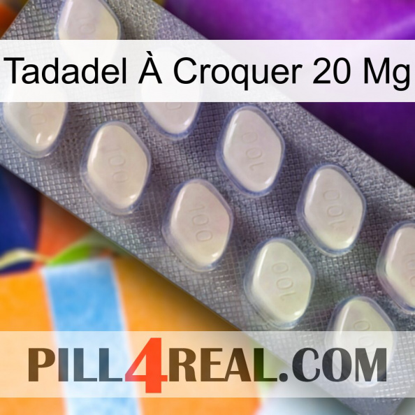 Tadadel À Croquer 20 Mg 08